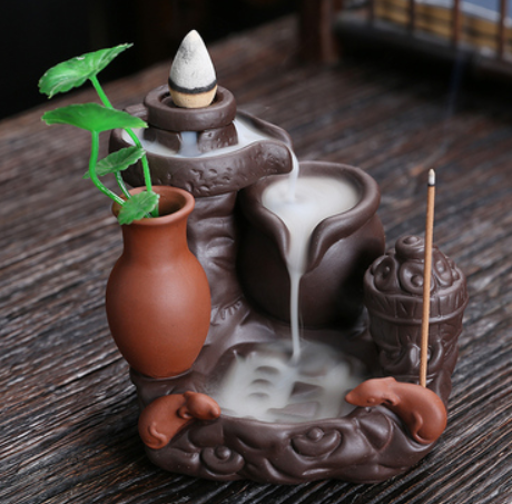 Reverse Flow Incense Burner