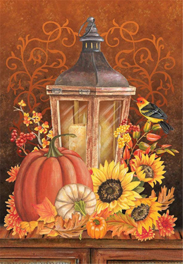 Pumpkin Pattern Diamond Painting 5d Embroidery