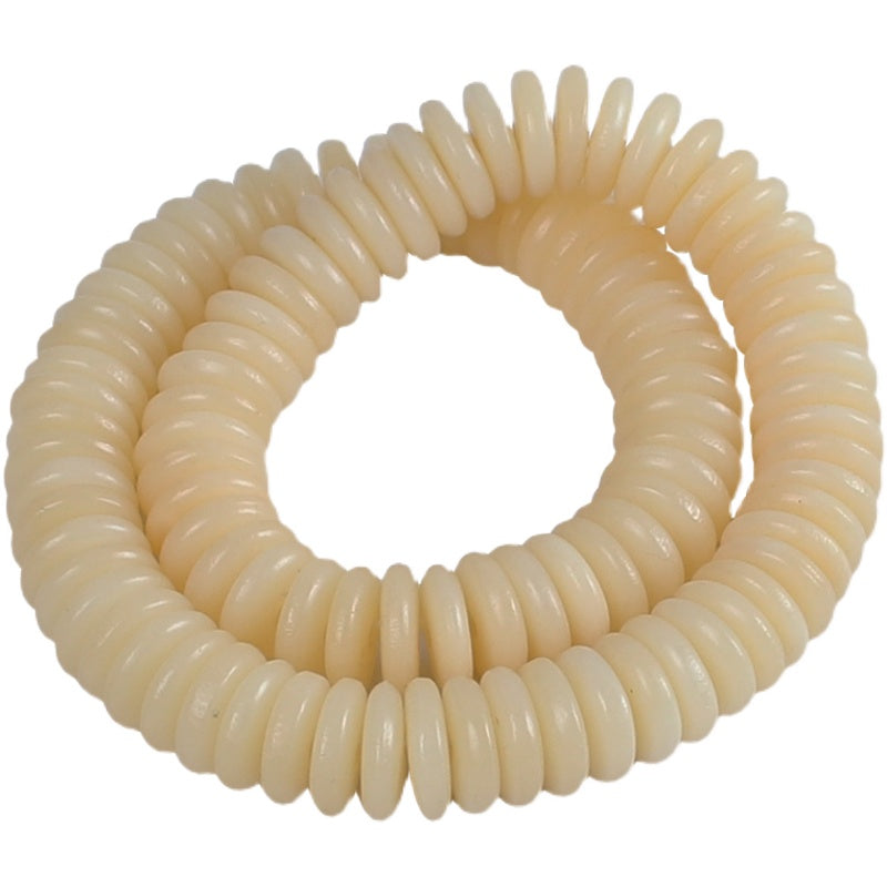 Natural Camel Bone Spacer Cushion Manju Buddha Bead Strings