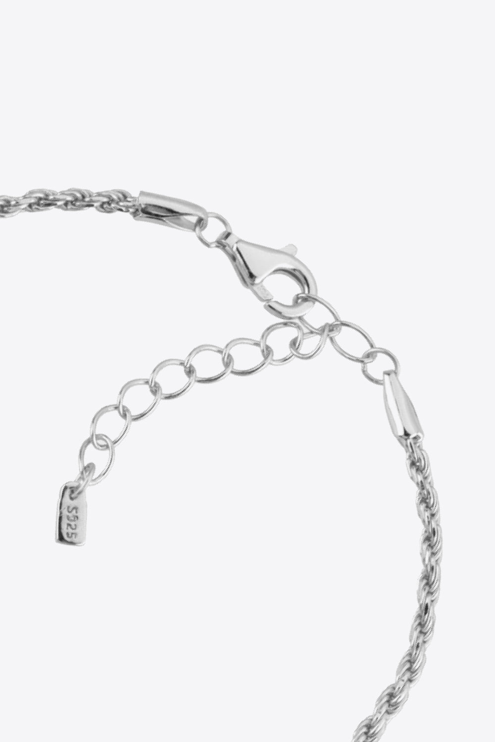 925 Sterling Silver Twisted Bracelet 