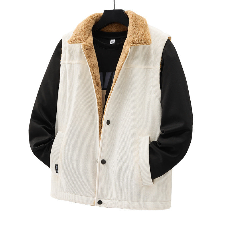 Men's Lamp Wick Cashmere Warm Jacket 