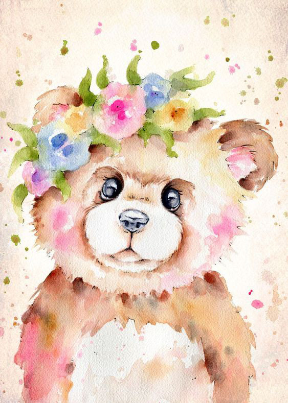 Diamond Painting Animal Lion Panda Kit Square Round