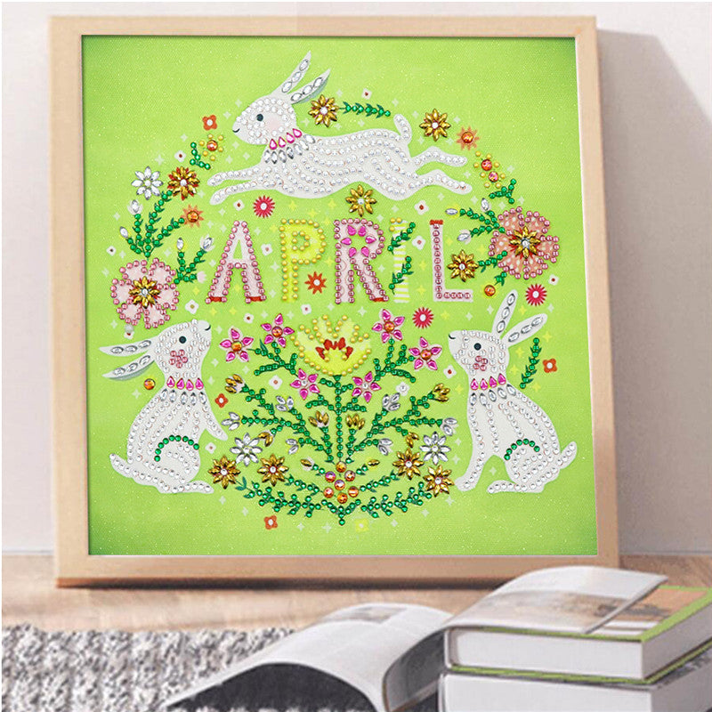 DIY Diamond Embroidery Animal Flower Painting Decoration