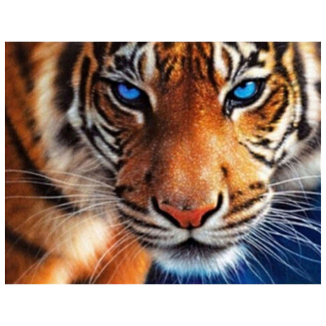 Tiger Theme Diamond Painting Full 5D Embroidery