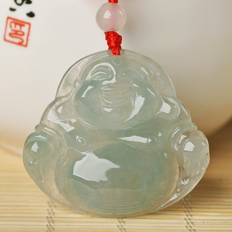 Jade Buddha Maitreya Buddha Pendant