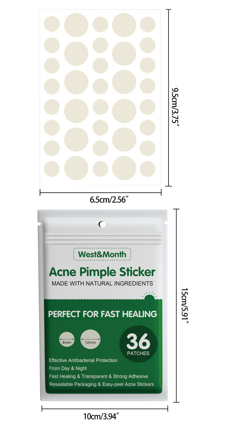 Repairing Essential Oil Waterproof Acne Patch Breathable