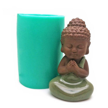 3D Three-dimensional Buddha Statue Silicone Mold