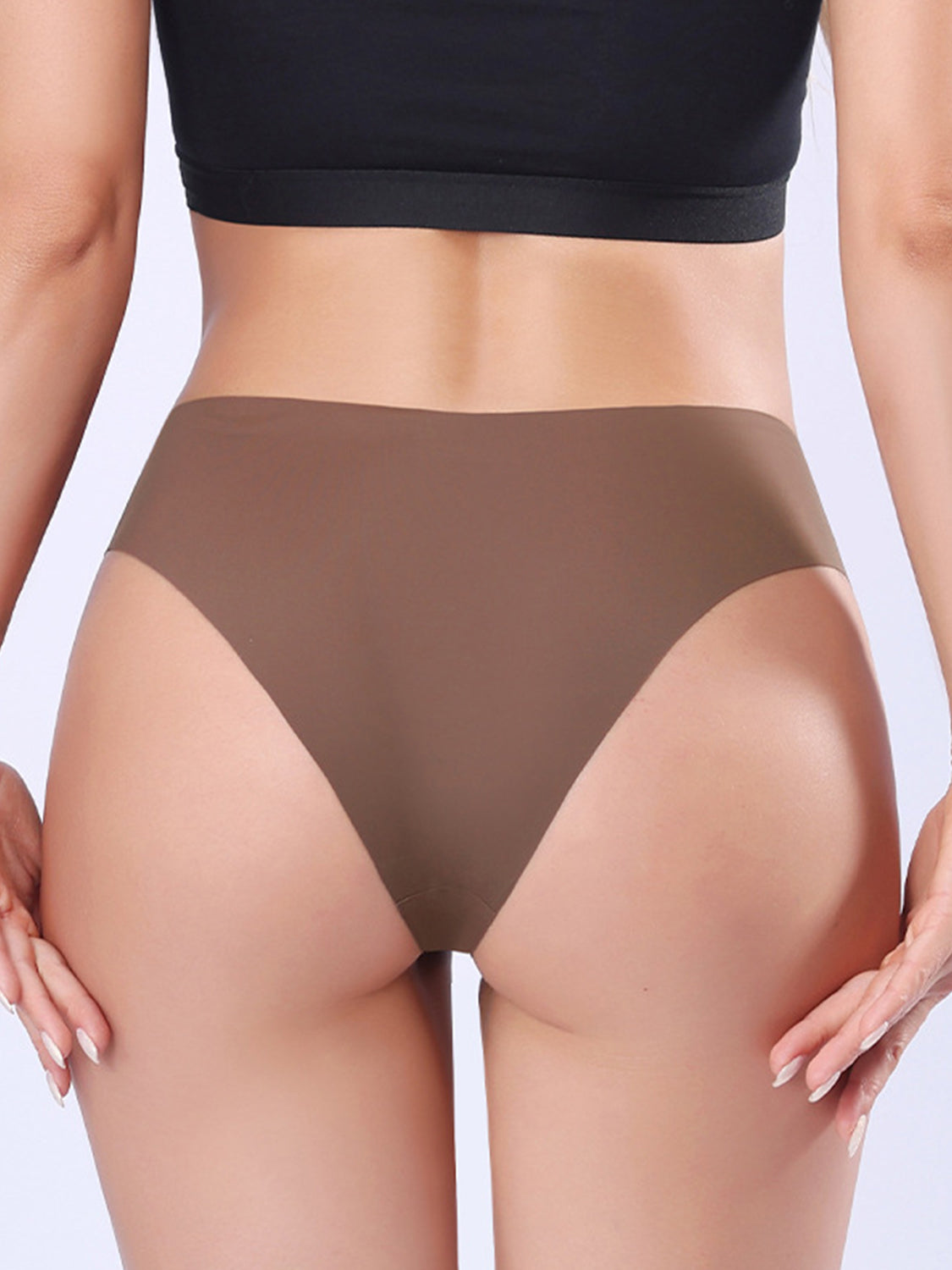 5-Piece Low Waist Seamless Panties 