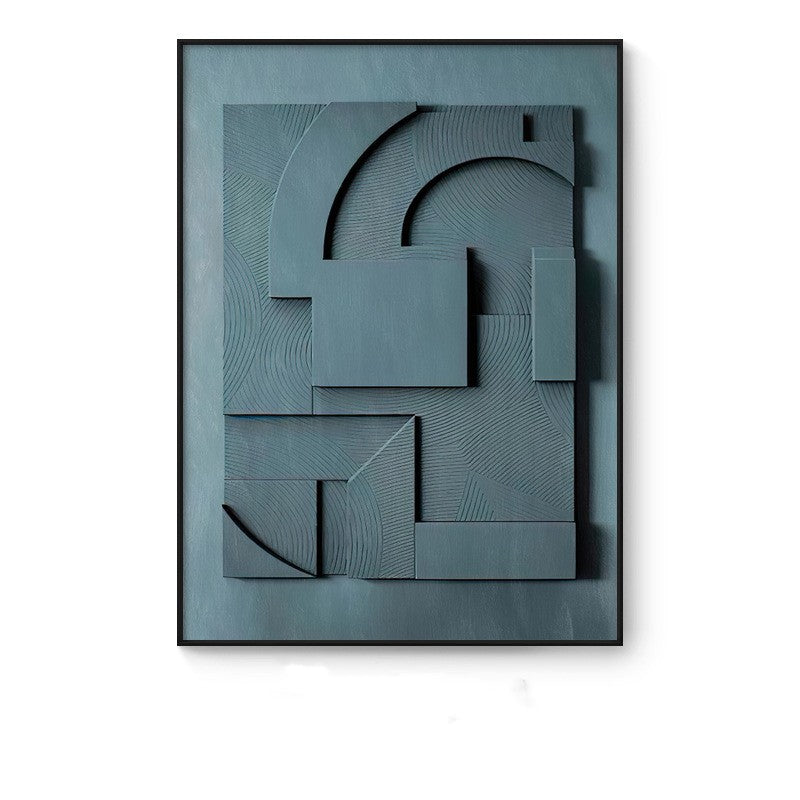 Wabi-sabi Abstract Art Geometric Modern Decorative Paintings