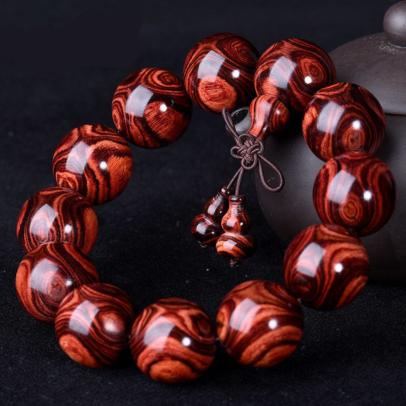 Huanghua Pear Hand String Wen Play Buddha Beads