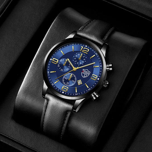 Men's Fashion Simple Calendar Luminous Quartz Watch