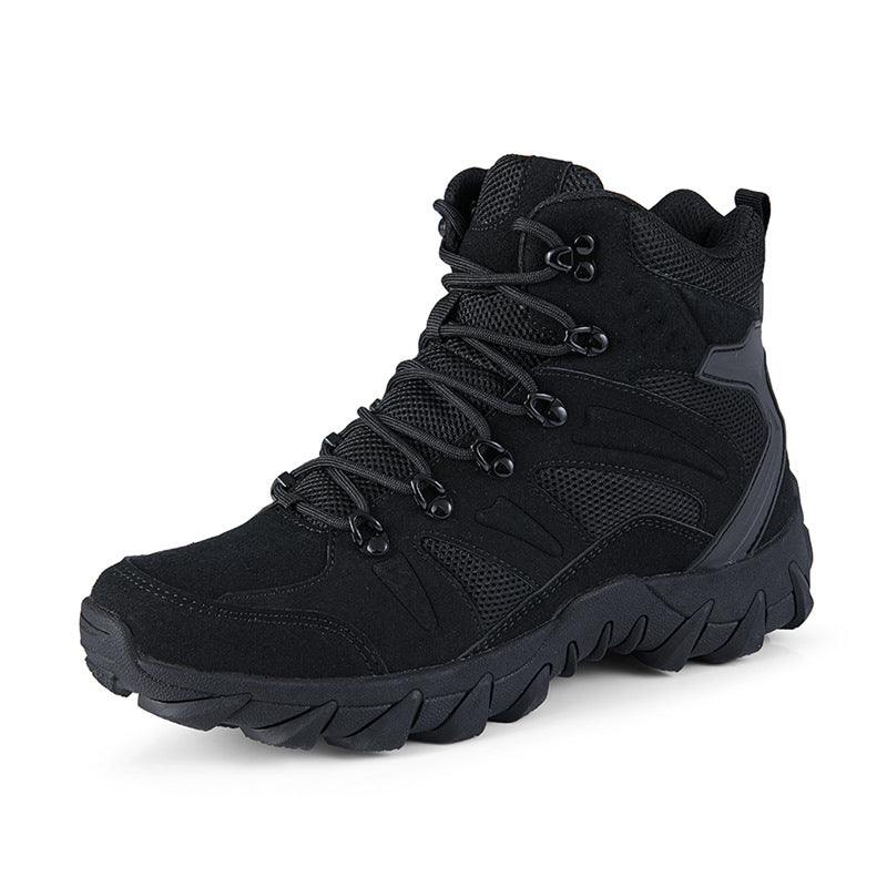 Men's Training Combat Boots Outdoor Hiking Shoes 