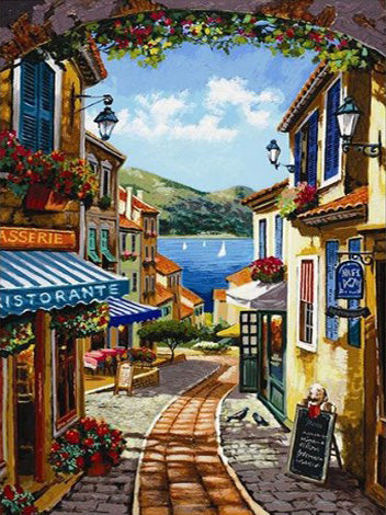 Street Theme Diamond Painting Full 5D Embroidery Landscape Home Decoration