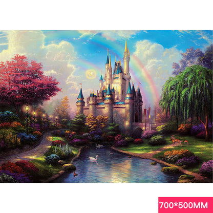 1000 Pieces Of Famous Landscape Paintings Super Difficult Educational Toys