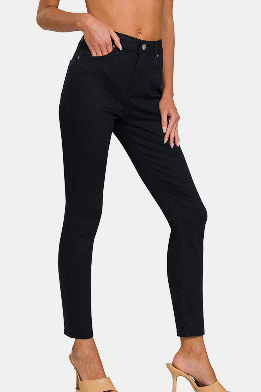 Zenana Full Size High-Rise Skinny Jeans - Babbazon New Products