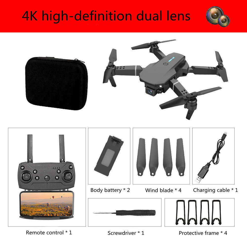 E88 Drone Photography Of High-definition Folding Four Axis - Babbazon 0