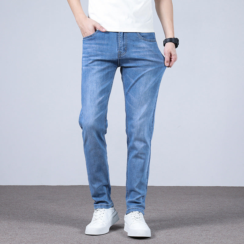 Men's Fashion Slim Straight Stretch Jeans