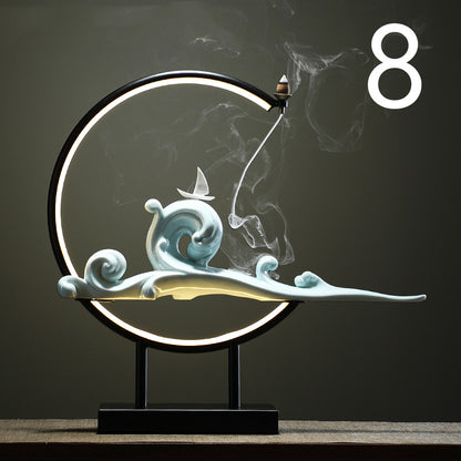 Zen Backflow Hanging Incense Burner Ornaments