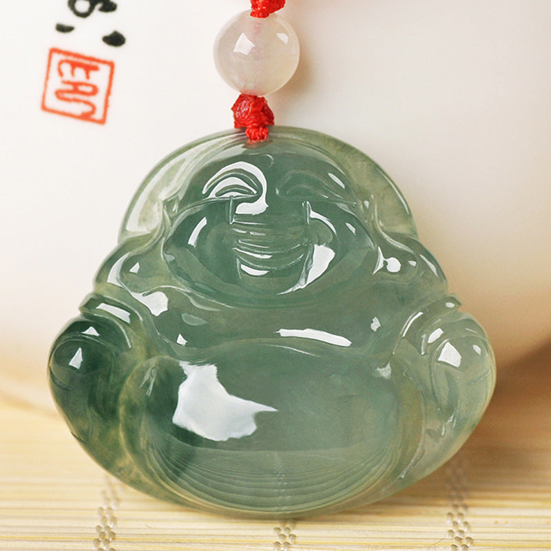 Jade Buddha Maitreya Buddha Pendant