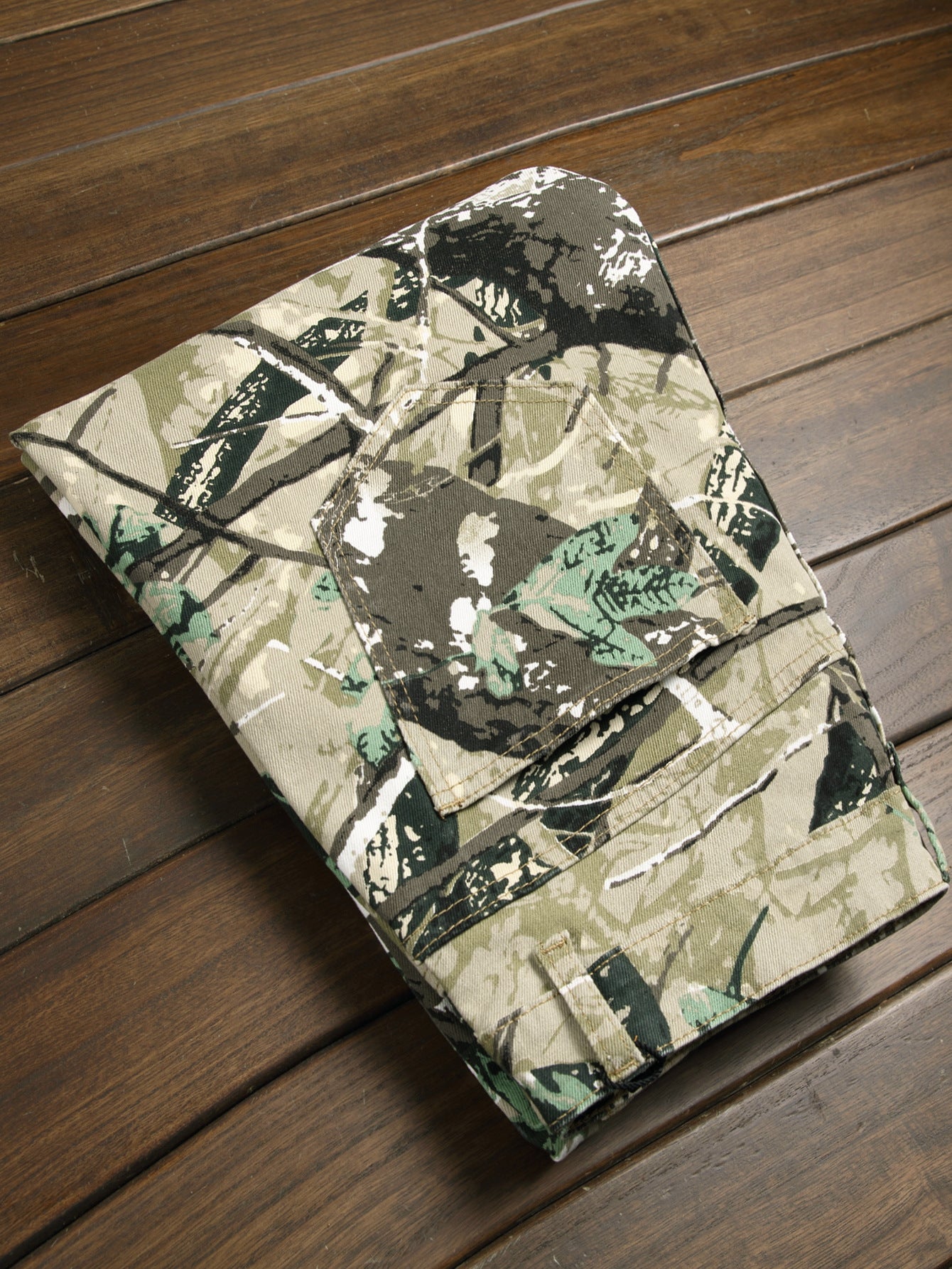 Forest Hunting Camouflage Denim Men's Trousers