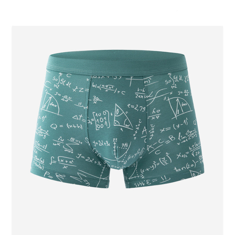 Men's Fashion Casual Printing Boxer Shorts 