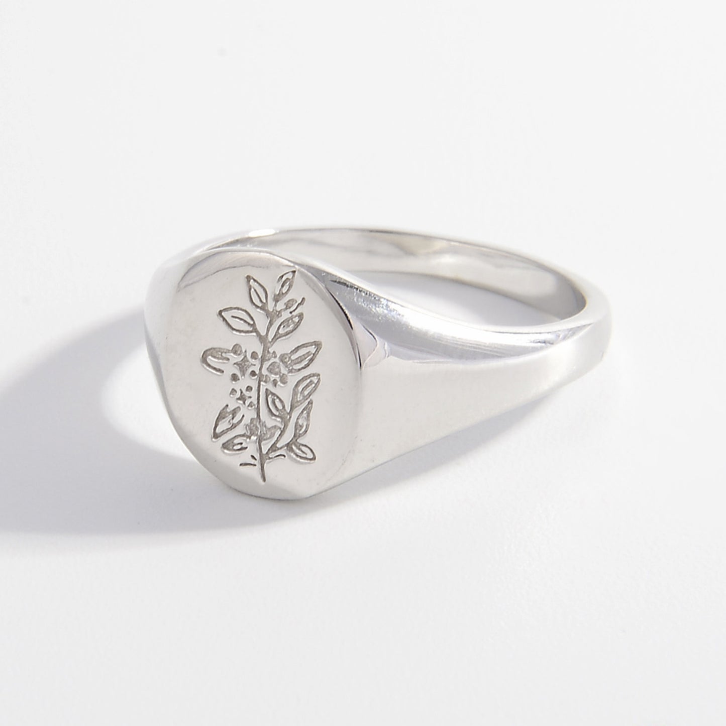 925 Sterling Silver Signet Ring 