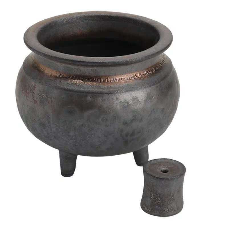 Mini Three-legged Incense Burner Ceramic Tripod Incense Burner