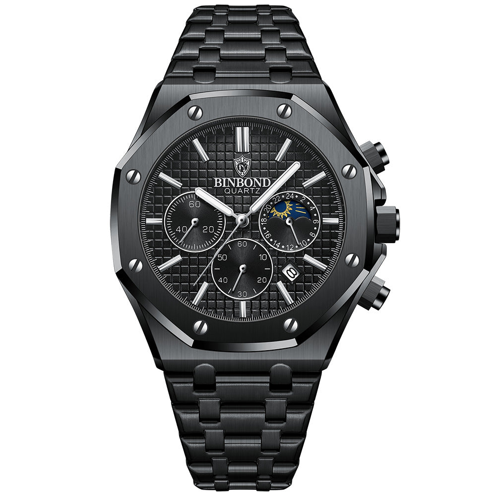 Fashionable And Handsome Men's Watch Men's Fully Automatic