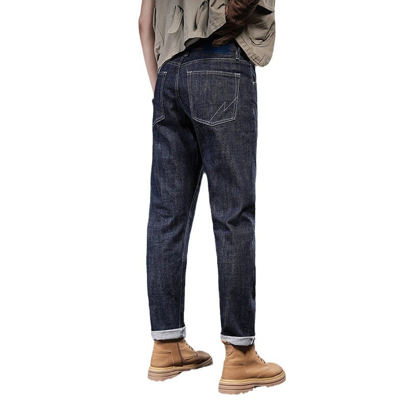 American Straight Loose Slim Original Cow Trousers Men