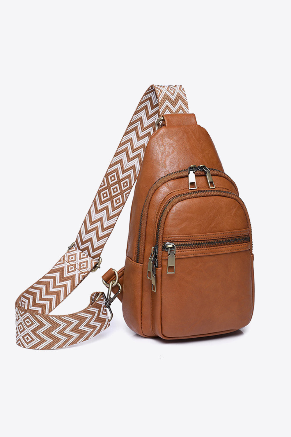 Adored It's Your Time PU Leather Sling Bag - Babbazon bag