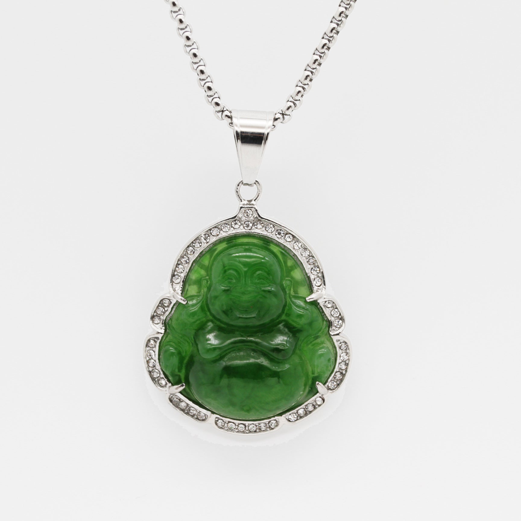 Jewelry Big Belly Maitreya Buddha Pendant Clavicle Chain