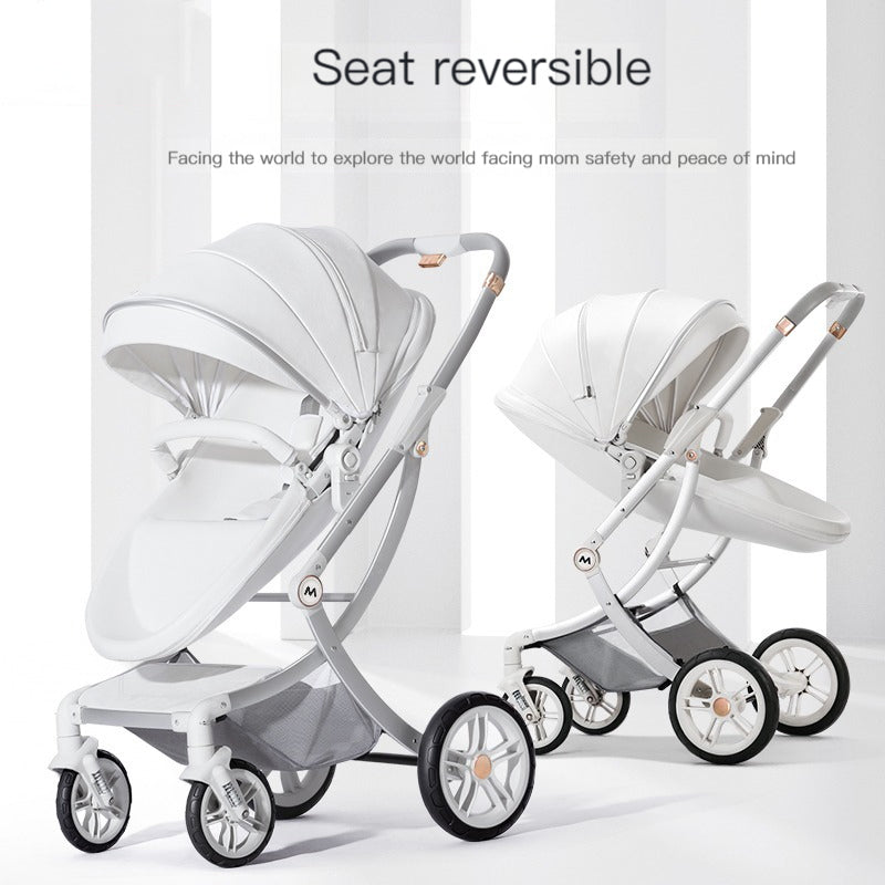 New Luxury Baby Stroller Carriage With Car Seat 