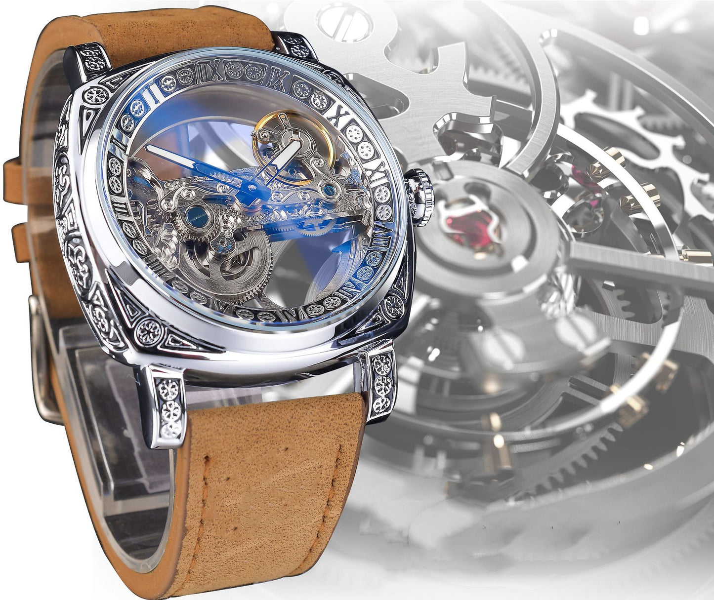 Hollow Out Automatic Mechanical Watch