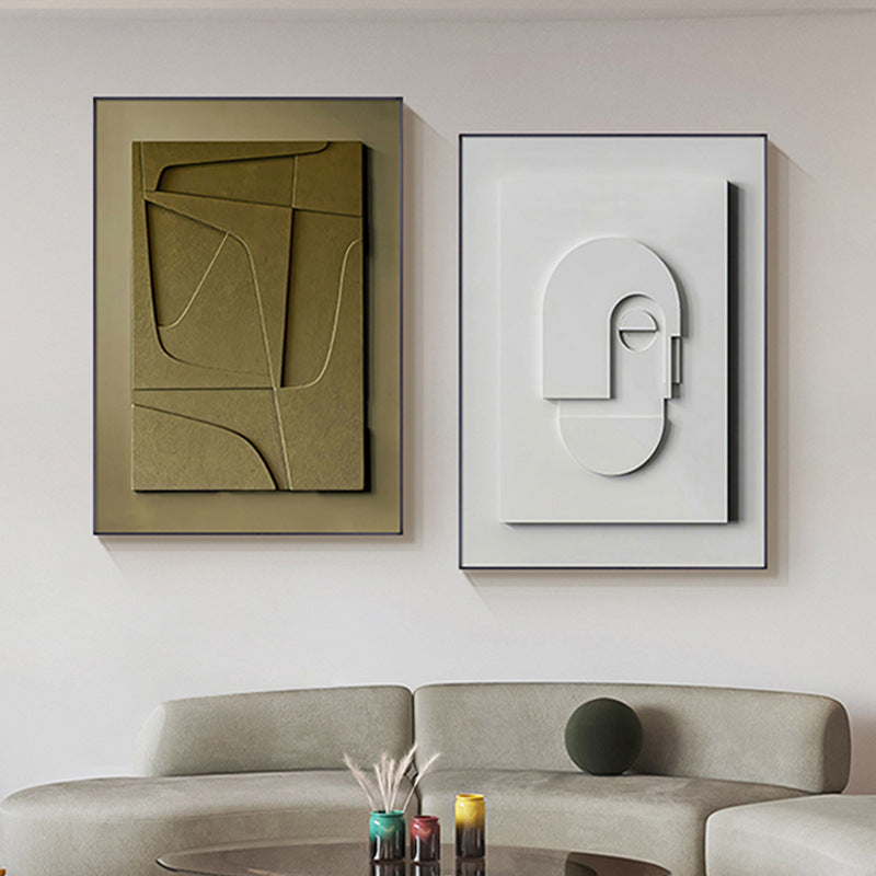 Wabi-sabi Abstract Art Geometric Modern Decorative Paintings