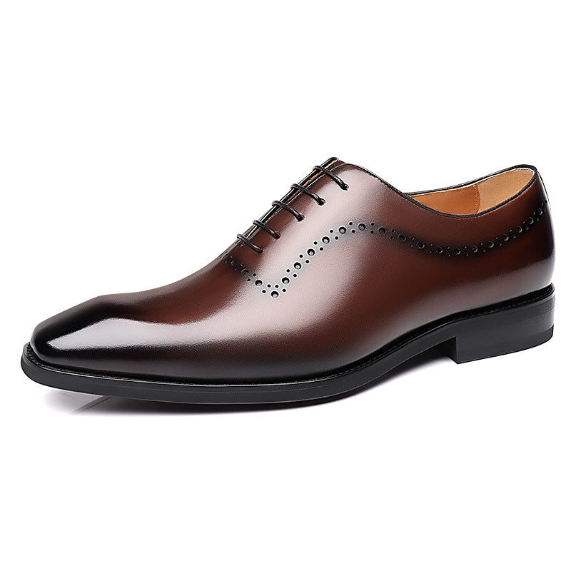 Light Luxury Men's New Men's Leather Business Casual Shoes 