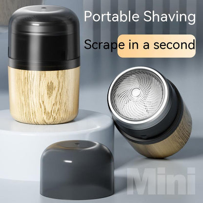 Mini Electric Shaver For Men Pocket Size Washable Rechargeable Portable Cordless Trimmer Knive Face Beard Razor Hair Trimmer