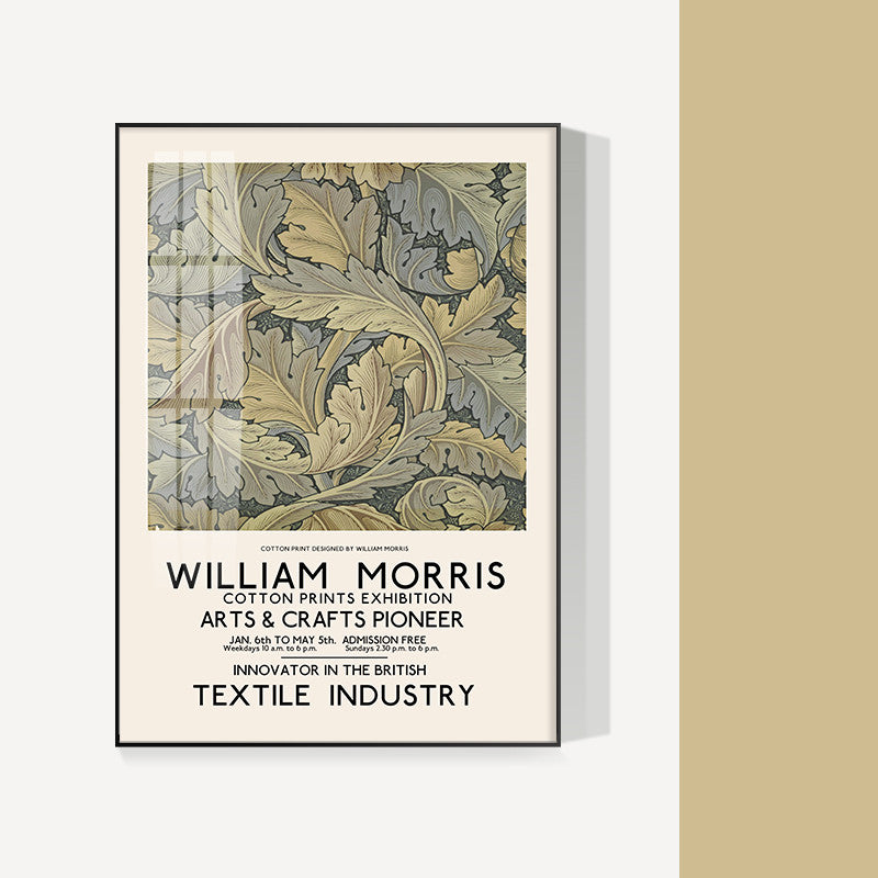 William Morris Nordic Living Room Decorative Paintings