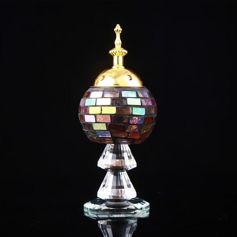 Crystal Incense Burner Burns Incense Pills Directly