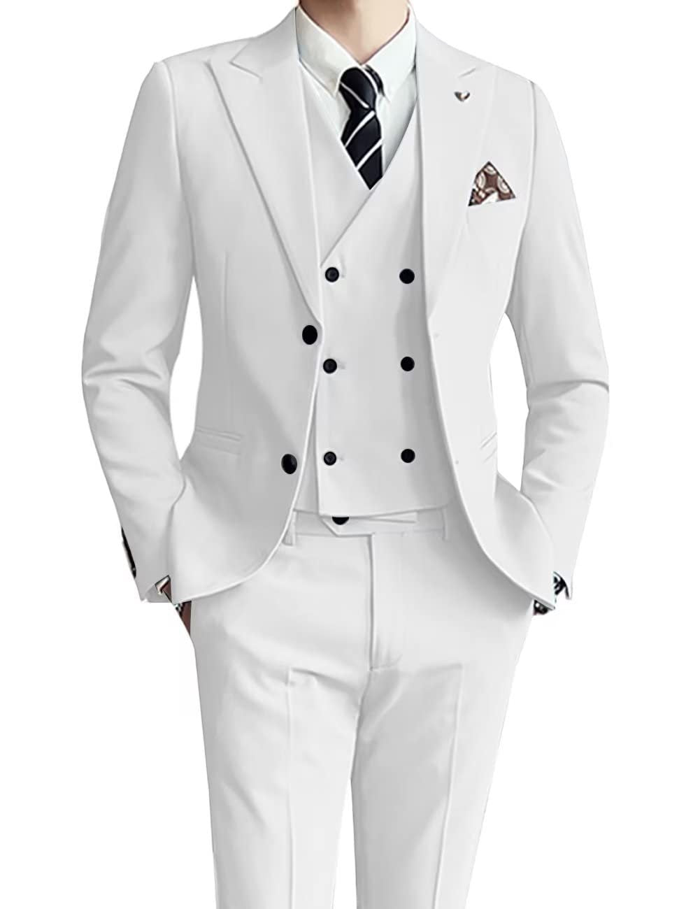 Three-piece Men's Suit Slim Fit Suit 