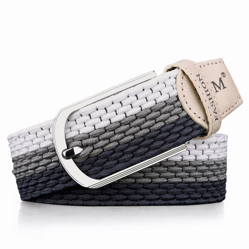 Winter Tide Breathable Strong Stretch Canvas Woven Belt 