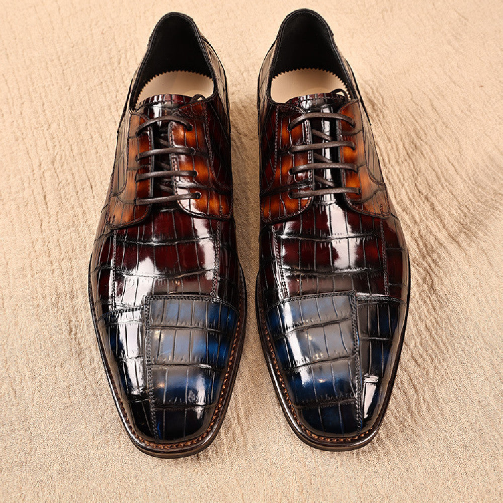 Polished Business Men's Genuine Leather Shoes 