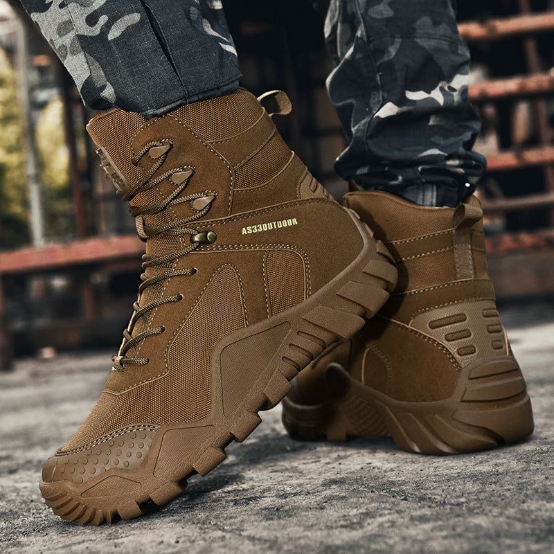 High-top Outdoor Hiking Boots Tactical 