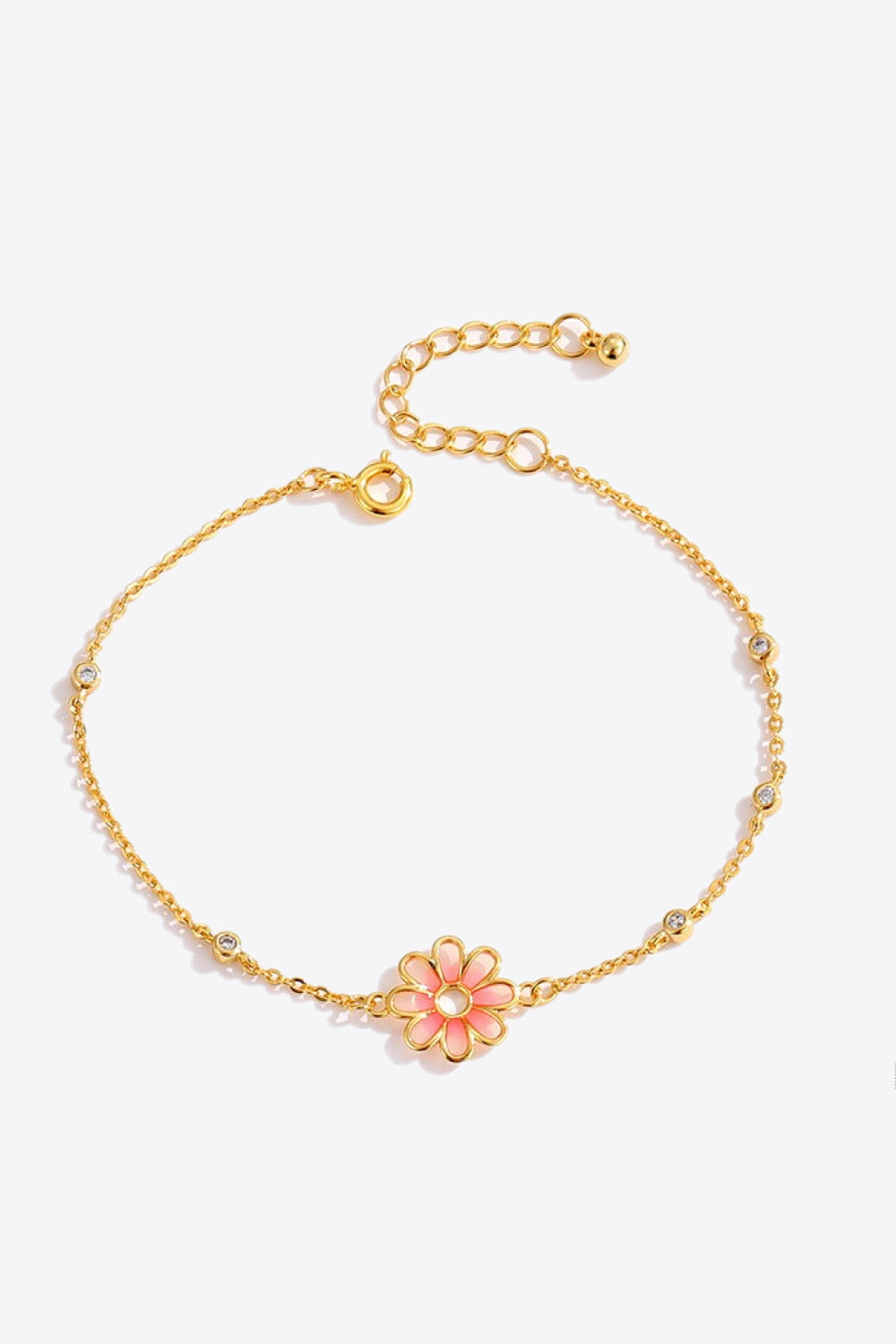 Flower Chain Bracelet 