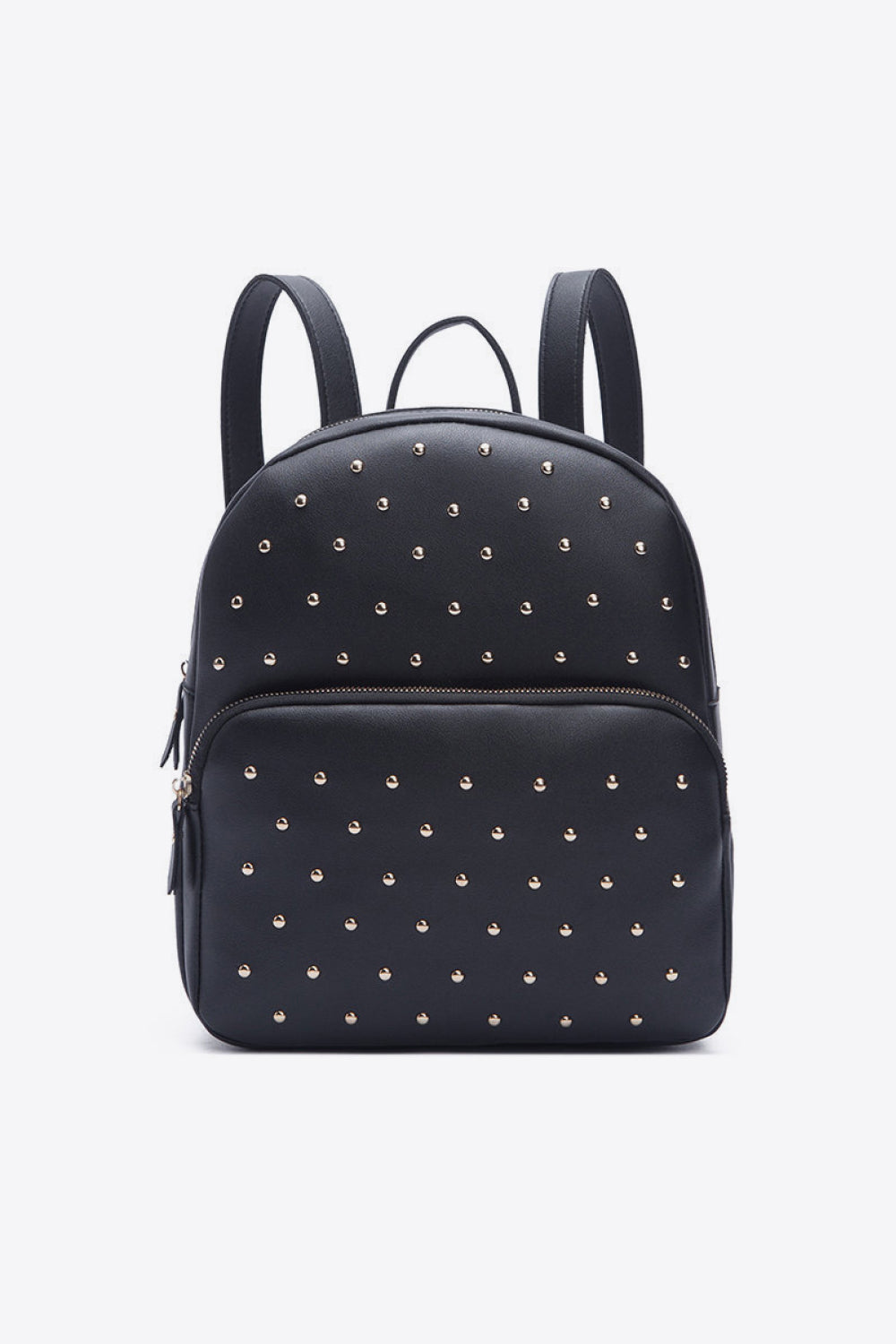 Studded PU Leather Backpack 