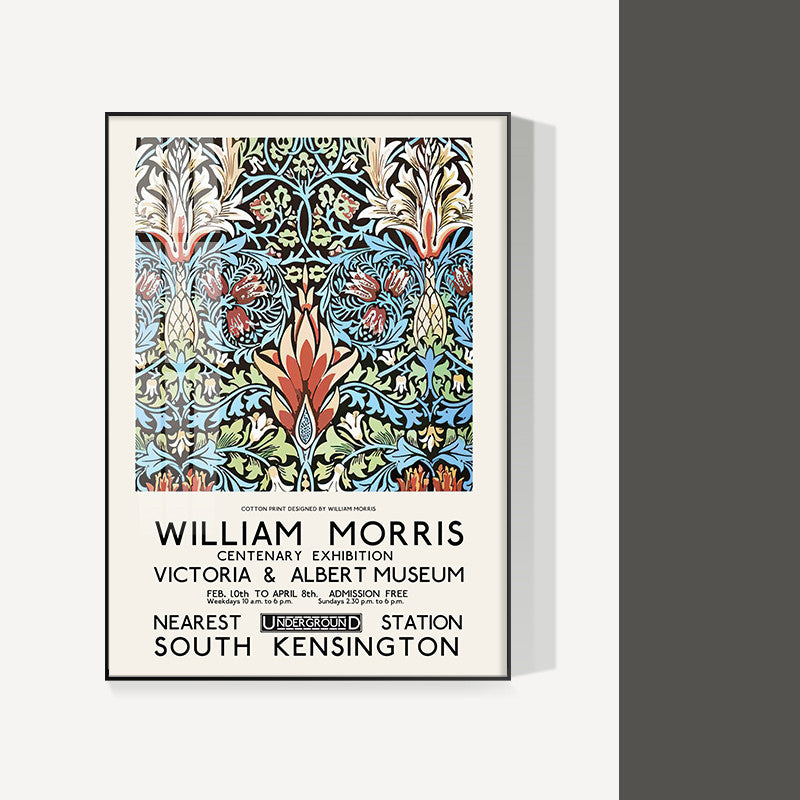 William Morris Nordic Living Room Decorative Paintings