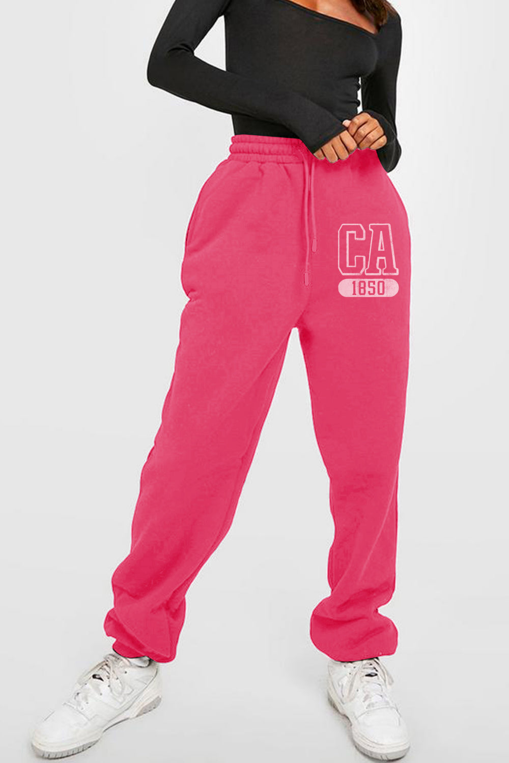 Simply Love Simply Love Full Size CA 1850 Graphic Joggers 