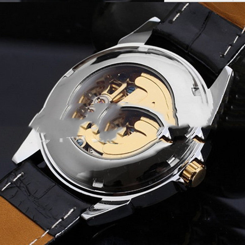 Men's Full Hollow Automatic Mechanical Watch