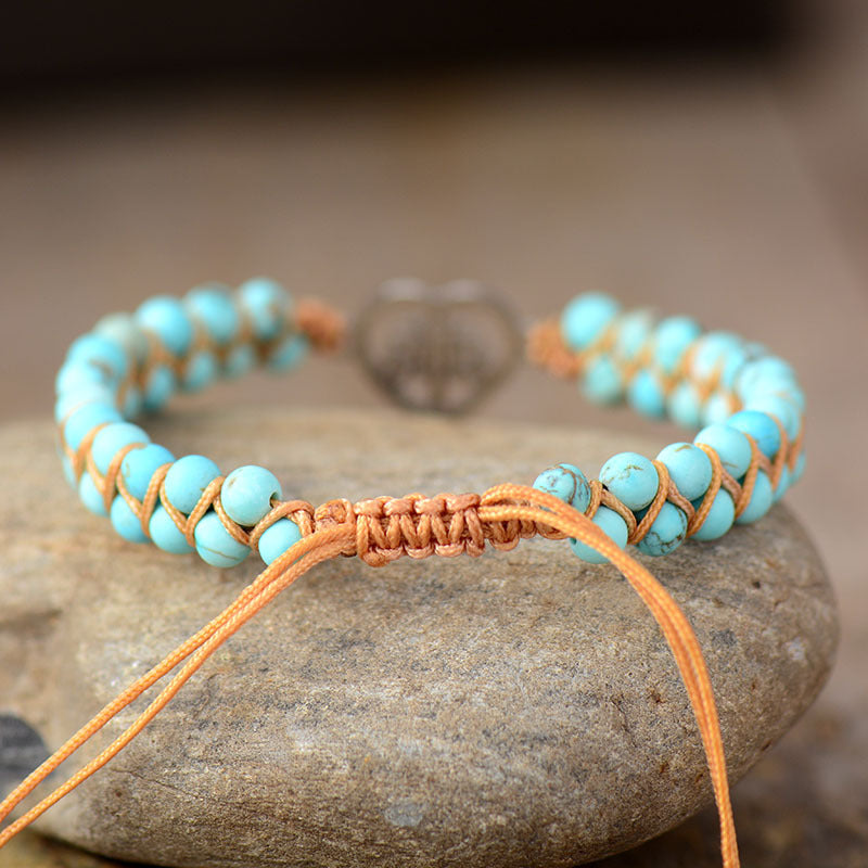 Turquoise Beaded Bracelet 