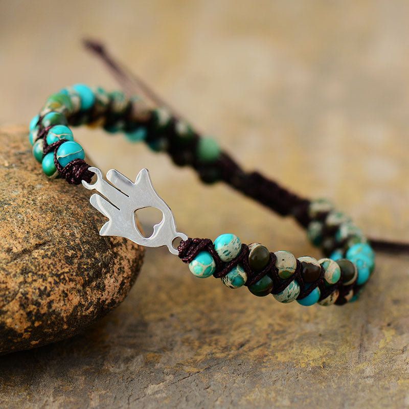 Turquoise Beaded Bracelet 