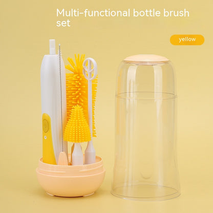 Silicone Nursing Bottle Cleaning Brush For Babies 